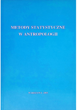 Metody statystyczne w antropologii
