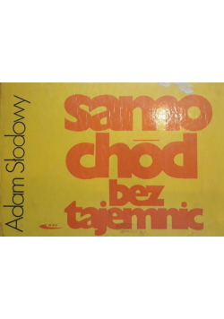 Samochód bez tajemnic