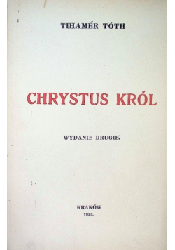 Chrystus król 1935 r.