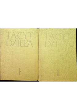 Tacyt dzieła Tom 1 i 2