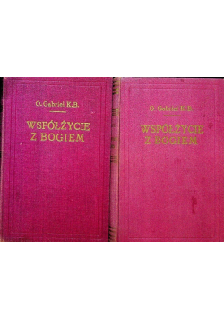 Współżycie z Bogiem Tom I i II