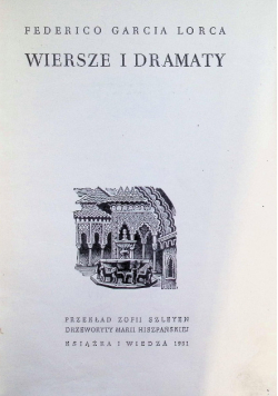 Wiersze i dramaty