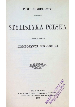 Stylistyka Polska 1903 r.