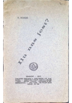Ilu nas jest 1917r.