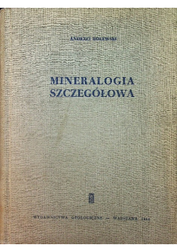 Mineralogia szczegółowa