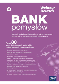 Welttour Deutsch 4. Bank pomysłów