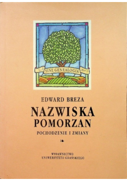 Nazwiska Pomorzan pochodzenie i zmiany