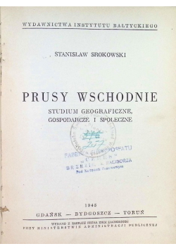 Prusy Wschodnie 1945 r.