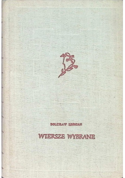 Wiersze wybrane Leśmian
