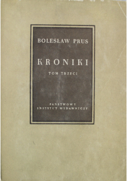 Kroniki Tom 3