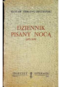 Dziennik pisany nocą 1973 - 1979