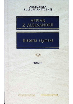 Historia rzymska Tom II