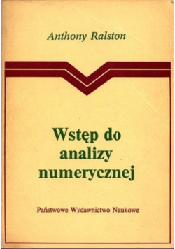 Wstęp do analizy numerycznej