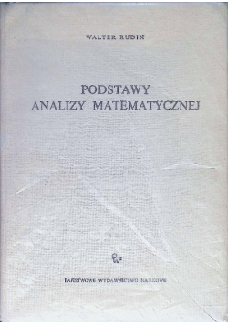 Podstawy analizy matematycznej
