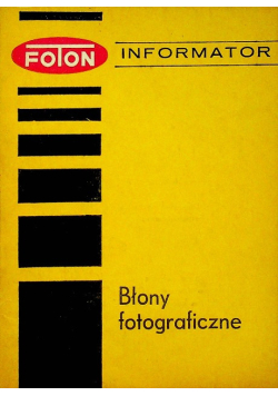 Błony fotograficzne