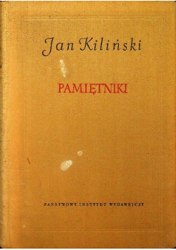 Kiliński Pamiętniki