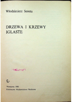 Drzewa i krzewy iglaste