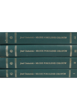 Młode pokolenie chłopów Tom I do IV