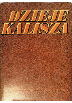 Dzieje Kalisza