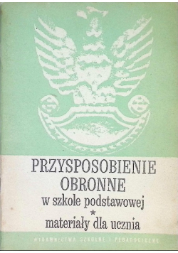 Przysposobienie obronne w szkole podstawowej