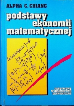 Podstawy ekonomii matematycznej