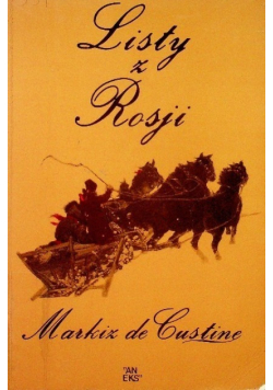 Custine Listy z Rosji