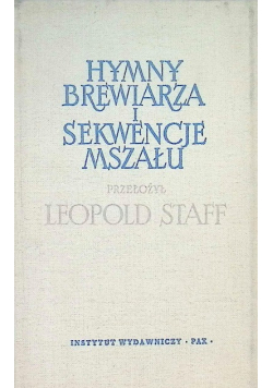 Hymny Brewiarza i sekwencje mszału