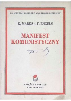 Manifest komunistyczny 1949 r.