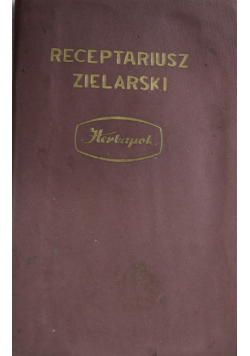 Receptariusz Zielarski