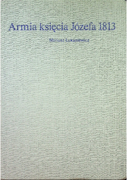 Armia księcia Józefa 1813