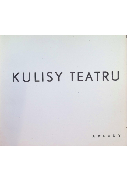 Kulisy teatru