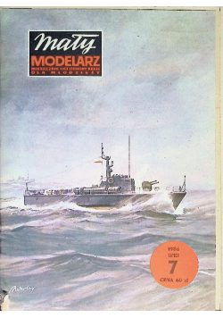 Mały modelarz Nr 7/86 Współczesny polski ścigacz patrolowy