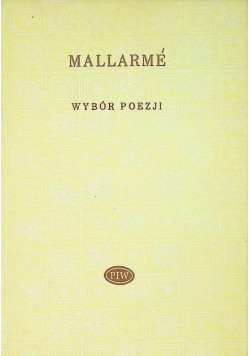 Wybór poezji Mallarme