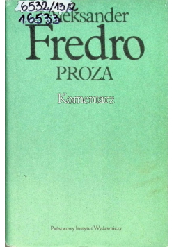 Proza Komentarz
