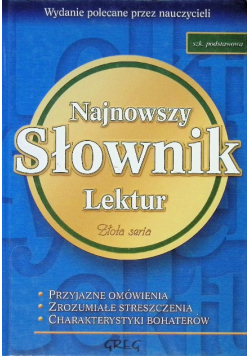 Najnowszy słownik lektur