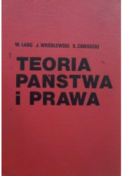 Teoria państwa i prawa
