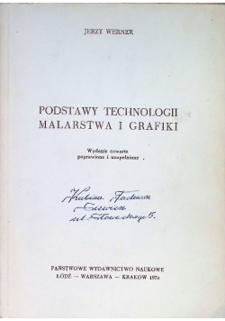 Podstawy technologii malarstwa i grafiki