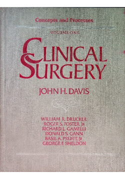 Clinical surgery Volume 1