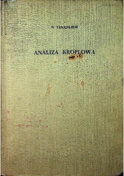 Analiza kroplowa