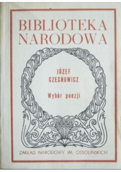Czechowicz Wybór poezji
