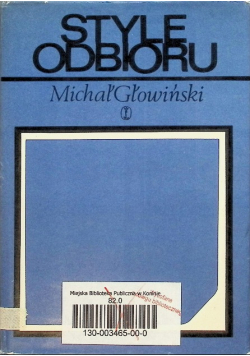 Style odbioru