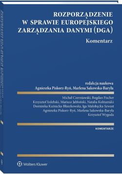 Rozporządzenie w sprawie europejskiego zarządzania danymi (DGA).