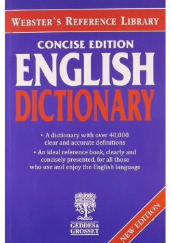 Concise Edition English Dictionary