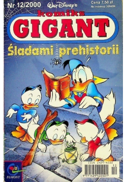 Komiks Gigant Nr 12 Śladami prehistorii