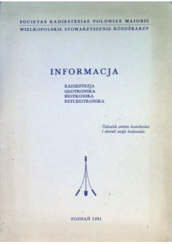 Informacja Radiestezja geotronika biotronika psychotronika