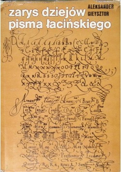 Zarys dziejów pisma łacińskiego