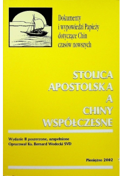Stolica apostolska a Chiny współczesne