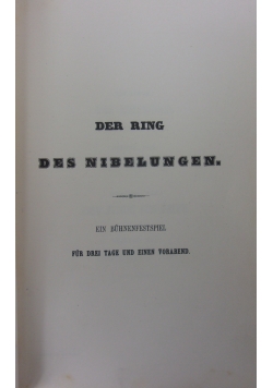 Der ring des Nibelungen