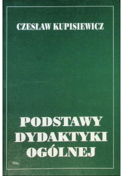 Podstawy dydaktyki ogólnej