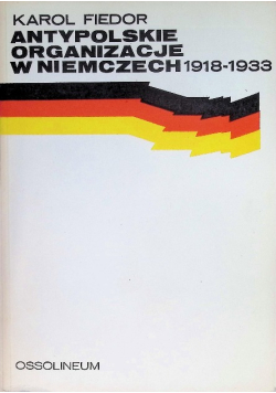 Antypolskie organizacje w Niemczech 1918-1933